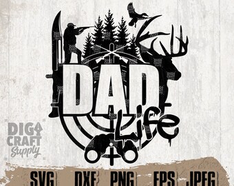 Download Dad Hunting Svg Etsy