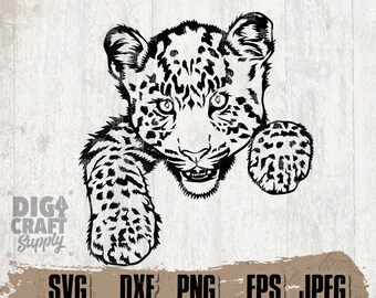 Download Peeking Animal Svg Etsy