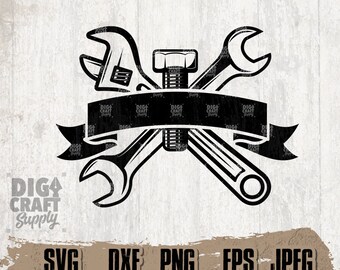 Download Mechanic Dad Svg Etsy