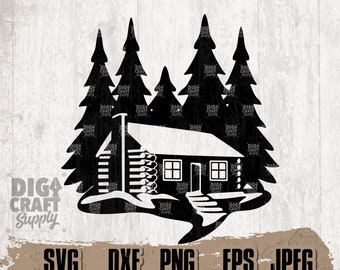 Download Log Cabin Svg Etsy