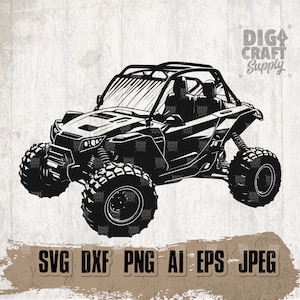 RZR ATV svg, Extremsport Clipart, Rider Dad Cutfile, Monster Ride Schablone, Rzr Riding in Tandem dxf, Outdoor Off Road jpeg, Mud Ride jpg