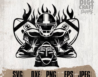 Football Player svg 4, Football Player png, Football Cutfile, Football Digital Download, Football Shirt svg, Football dxf, Football Stencil