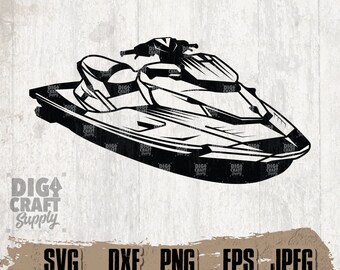 Jet Ski svg, Jet Ski png, Beach svg, Beach Clipart, Jet Ski Clipart, Jet Ski Cutfile, Beach Cutfile, Jet Ski Instant Download, Salt Life svg