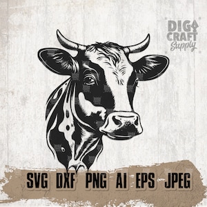 Bauernhof Kuh svg, niedliche spähende Tier Clipart, FarmLife Shirt png, Scheune Kuh Schablone, Bauer Papa Geschenkidee, Landwirtschaft dxf, Muskel Bauernhof Kuh Cutfile