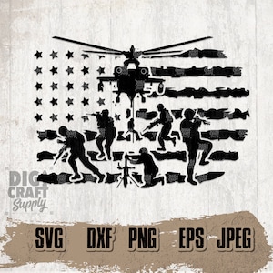 US Soldier in Battlefield svg, Veteran svg, US Army svg, US Soldier svg, Military svg, Army Troop svg, Miitary Clipart, Military Cutfile