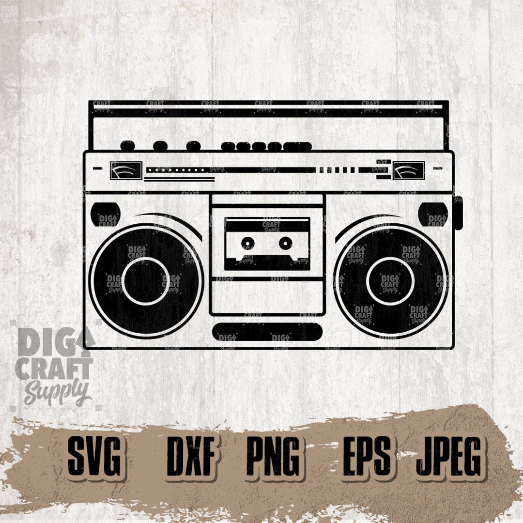 Boombox Radio Svg Radio Svg Radio Shirt Svg Boombox Svg - Etsy Canada