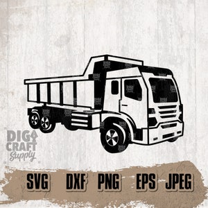 Dump truck Digital Downloads, Dump truck svg, Truck Svg, Dump Truck Cut Files, Dump Truck Clipart, Dump Truck Stencil. Dumptruck svg
