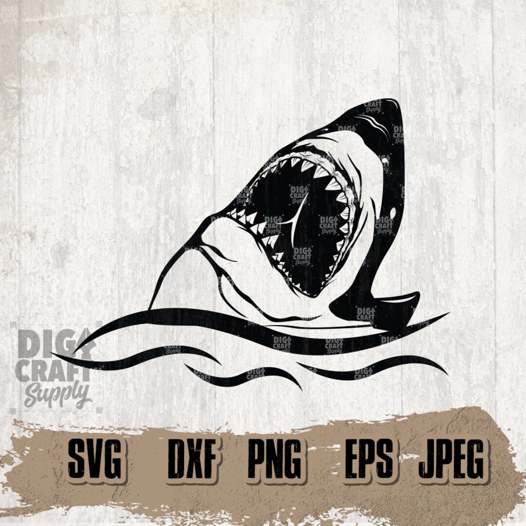 Hai svg, Hai png, Shar Clipart, Tier svg, Tier Shirt svg, Hai Cutfile ...