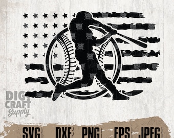 US Baseball svg, Baseball svg, Baseball Player svg, Baseball Clipart, Baseball Cutfile, Baseball Instant Download, US Baseball png, Ball svg