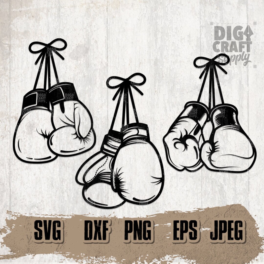 3 Boxing Gloves SVG Bundle, Boxer Svg, Boxer Shirt Svg, Boxing Gloves ...