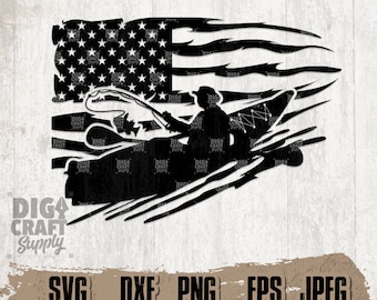 US Kayak Fishing svg, Kayak svg, Fishing Clipart, Fishing Cutfile, US Fishing svg, Fishing png, US Kayak png, Kayak Clipart, Kayak Cutfile