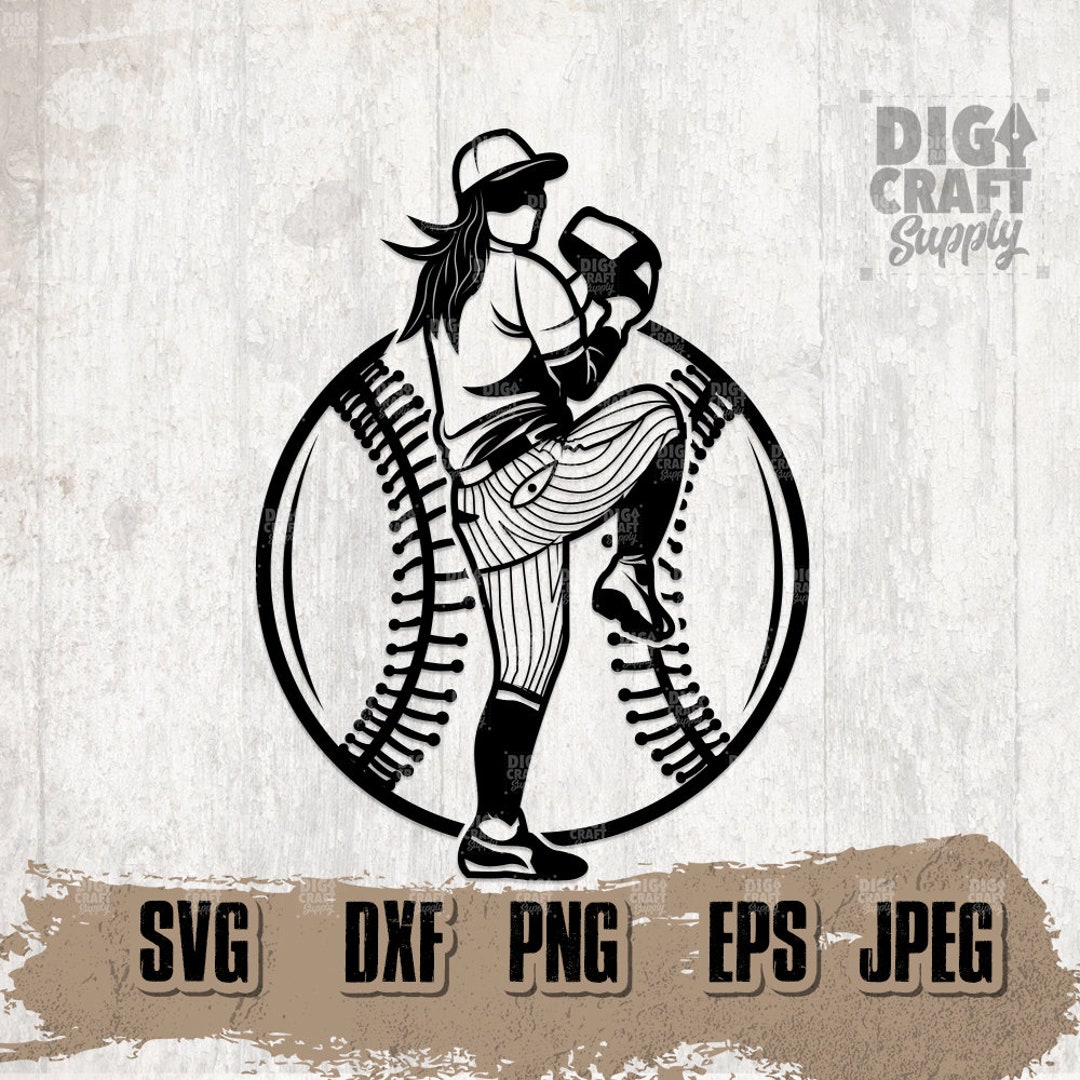 Buy Female Softball Player Svg, Softball Shirt Svg, Softball Mom Svg,  Softball Sister Svg, Softball Clipart, Softball Cutfile, Softball Stickers  ..., image size:1080x1080