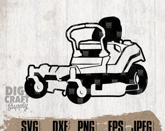 Zero Turn Lawn Mower Digital Files, Zero turn Lawn Mower Svg, Lawn Mower Svg, Lawn Mower Clipart, Lawn Mower Png, Zero Turn Lawn Mower Png