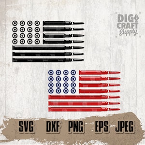 USA Flag Ammo svg, US Flag svg, Guns and Ammo svg, Bullets svg, US Military svg, Veteran svg, Soldier svg, Gun Owner svg, Ammo Shirt svg
