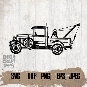 Tow Truck Digital Downloads, Tow Truck Svg, Tow Truck Clipart, Tow Truck Driver svg, Tow Truck Stencil, Tow Truck Cut Files, Tow Svg, Tow