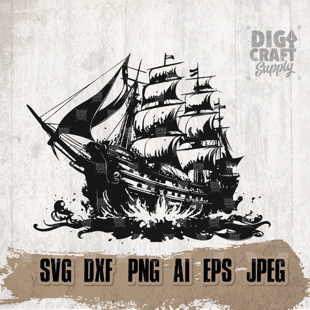 海賊船ステンシル - 海賊船アート 海賊船ステンシル 船 テンプレートステンシル 海賊ステンシル 海賊船の伝統的なタトゥー スケッチ フル アクリル  カラー インク高精細イラスト素材透過、PNGフリー画像ダウンロード - Pngtree, image size:1000x1000