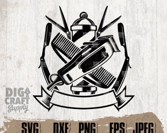 Barbershop Digital Downloads, Barber svg, Barber Clipart, Barber Shop Shirt, Barbershop Gifts, Barber Stencil, Barber Clippers, Barber Png