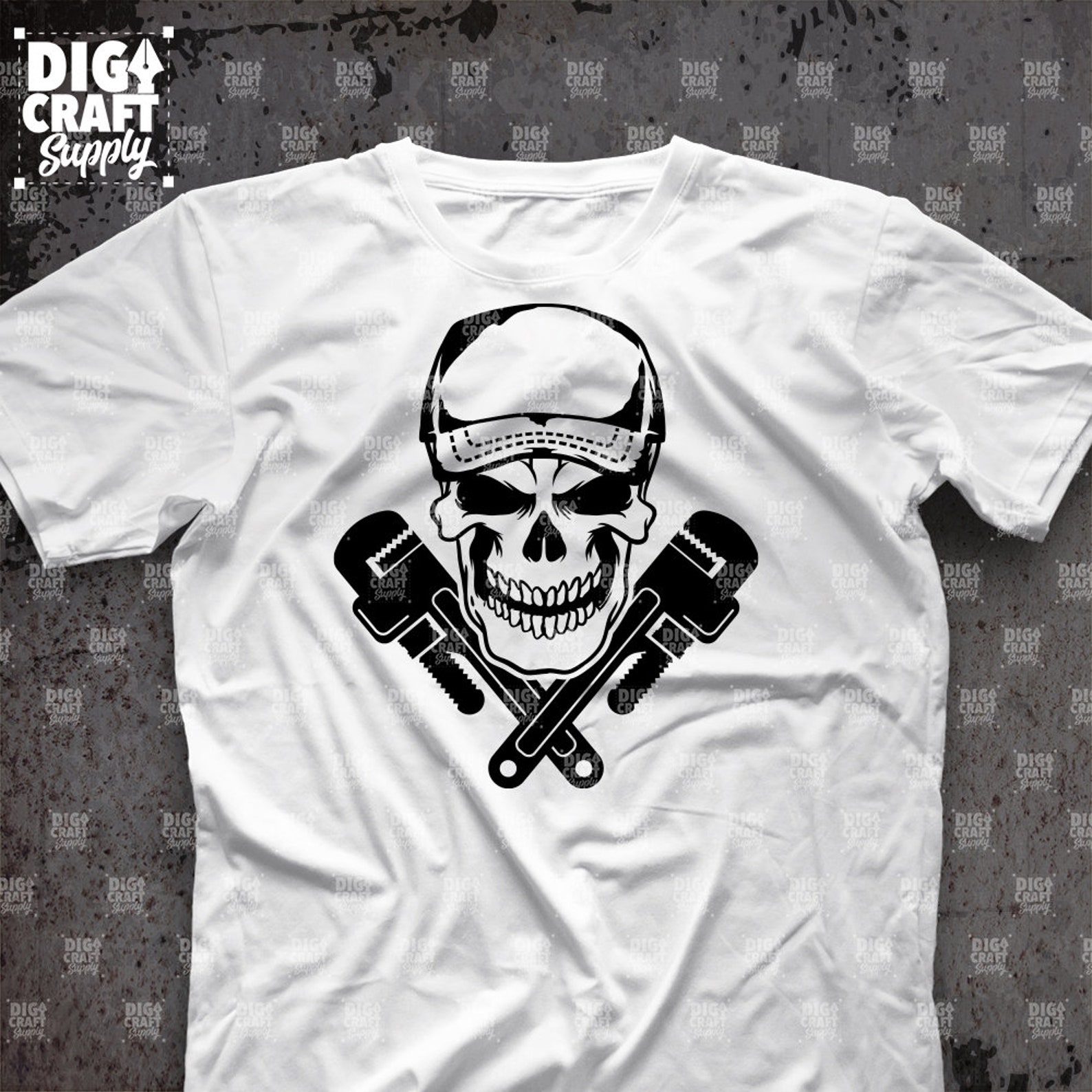 Download Plumber Skull svg Plumber svg Plumber Dad svg Plumber Logo ...