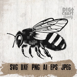 Bumble Bee svg, Bee Farm Cutfile, Bijen Stencil, Honingraat Clipart, Hive dxf, Honey Nectar Harvest jpeg, Flying Insect Shirt png, Bijenkorf jpg