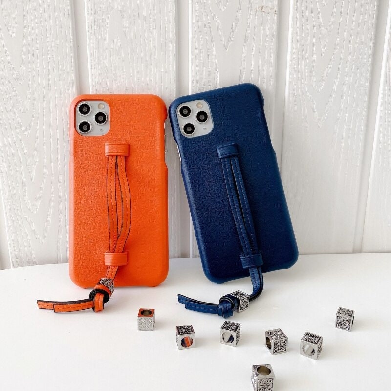 Leather Wristband Case For iPhone 12 Mini 11 Pro Phone Back Etsy