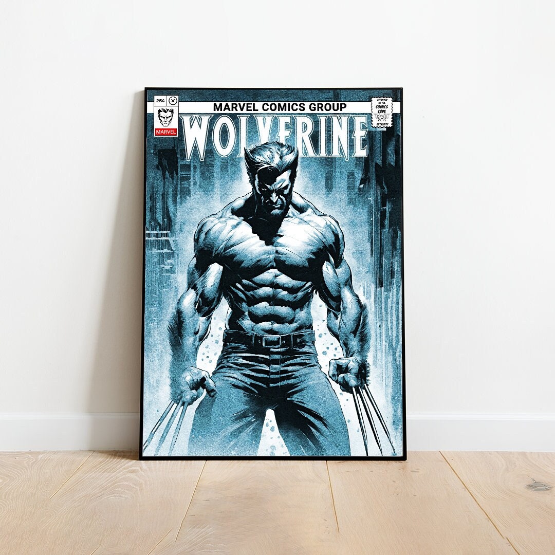 Deadpool 3 DD8 Wolverine Print Poster A3 Size Vintage Retro -  Israel