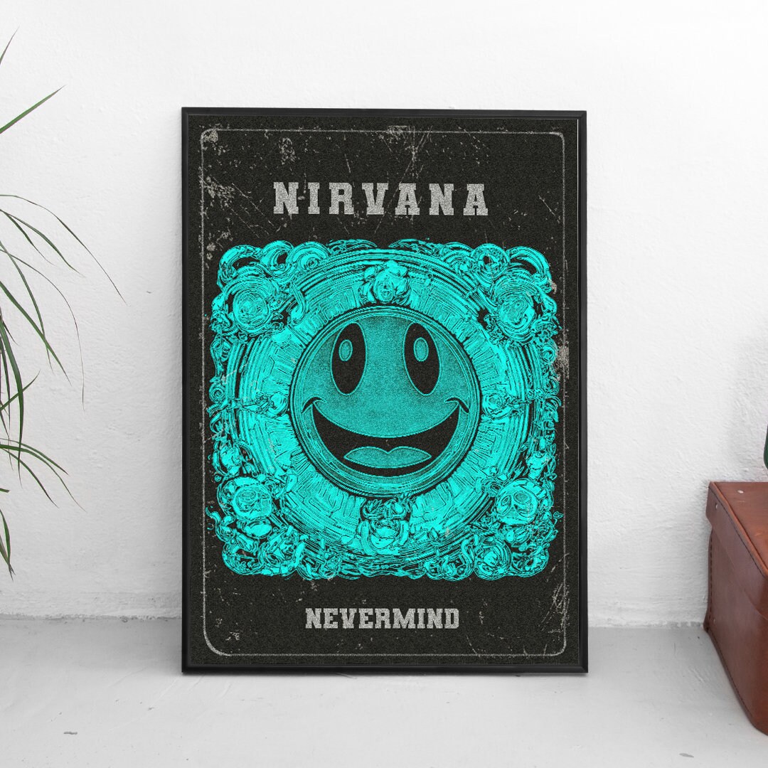 Nirvana Poster kurt Cobain Poster Dave Grohl Nevermind Poster A3/A4/A5