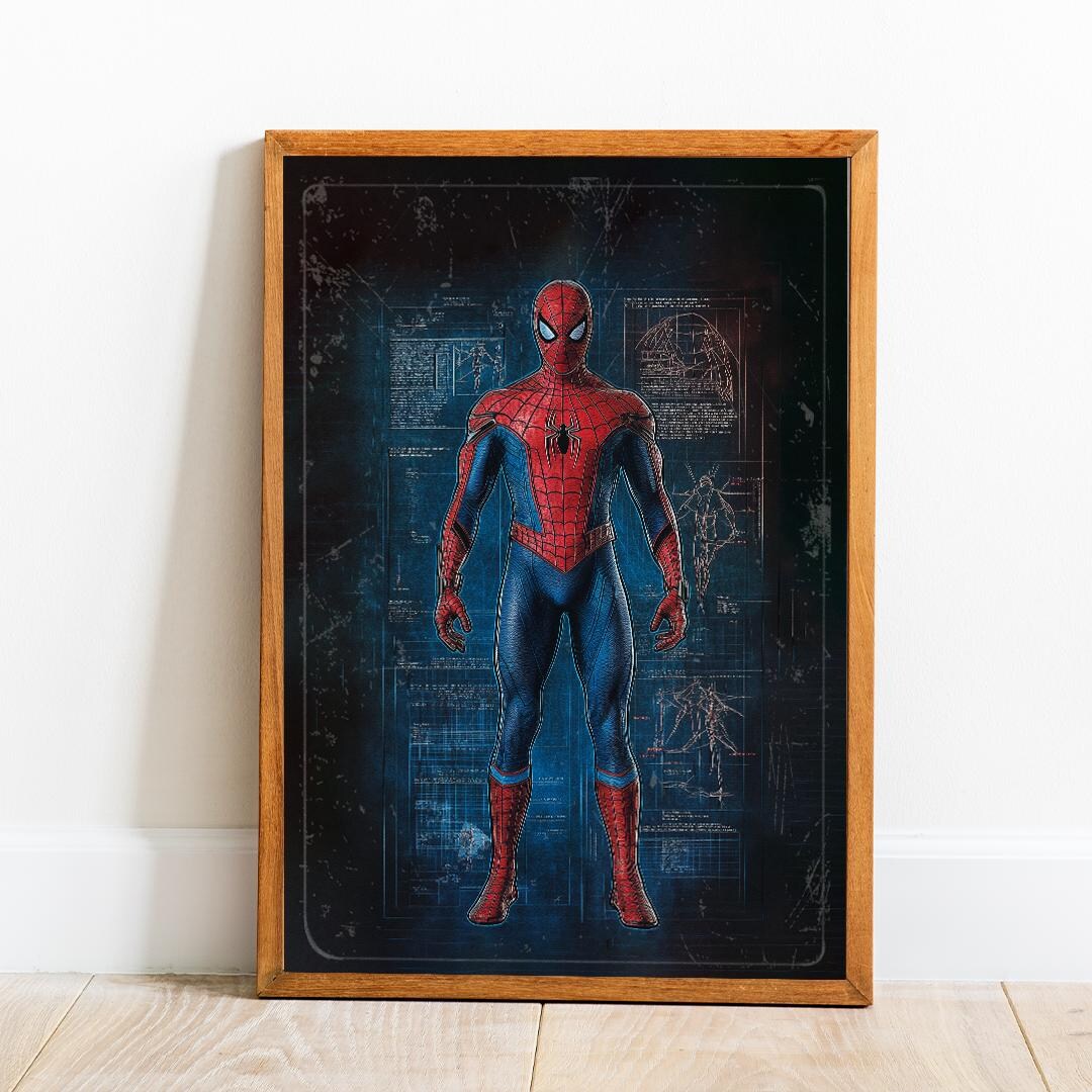 Spiderman Poster, Avengers Poster, Superhero Poster, A3, A4, A5, Comic ...