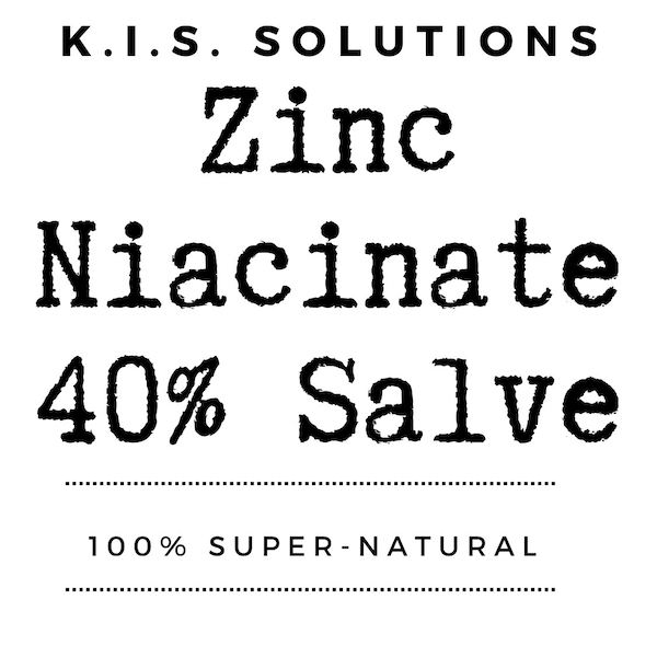 Zinc + Flush Niacin Healing Detoxicant Salve