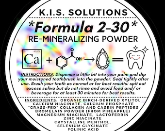 Formula 2-30 Re-Mineralizing Tooth Powder