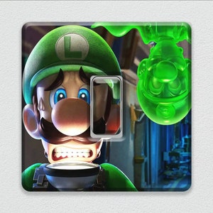 Super Mario Luigi's Mansion Light Switch Sticker UK