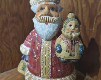 Santa G DeBrekht Gift Givers Santa Series 2001 Vintage Christmas