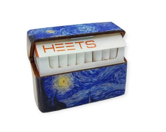 E-Zigaretten box, HEETS Etui aus holz, ezigarette zubehör
