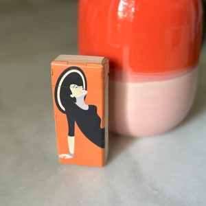 Portasigarette per sigarette sottili, scatola per sigarette in legno sostenibile