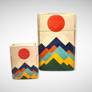 Cigarrette Case – Handmade Cigarette Holder for Standard 20-Cigarette Packs – Luxurious Wood Cigarette Case