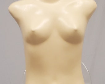 Female Torso Mannequin Form Display Bust Flesh Color (#5021)