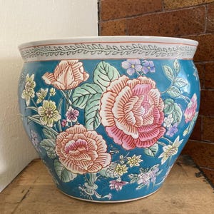 Chinoiserie Fishbowl Planter