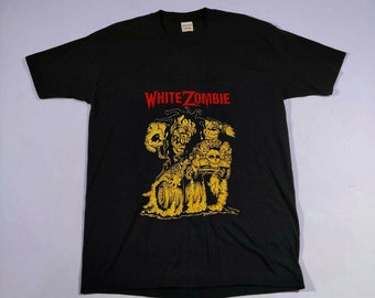 t shirt REPRINT untru Vintage 1988 White Zombie SoulCrusher New USA limited re we
