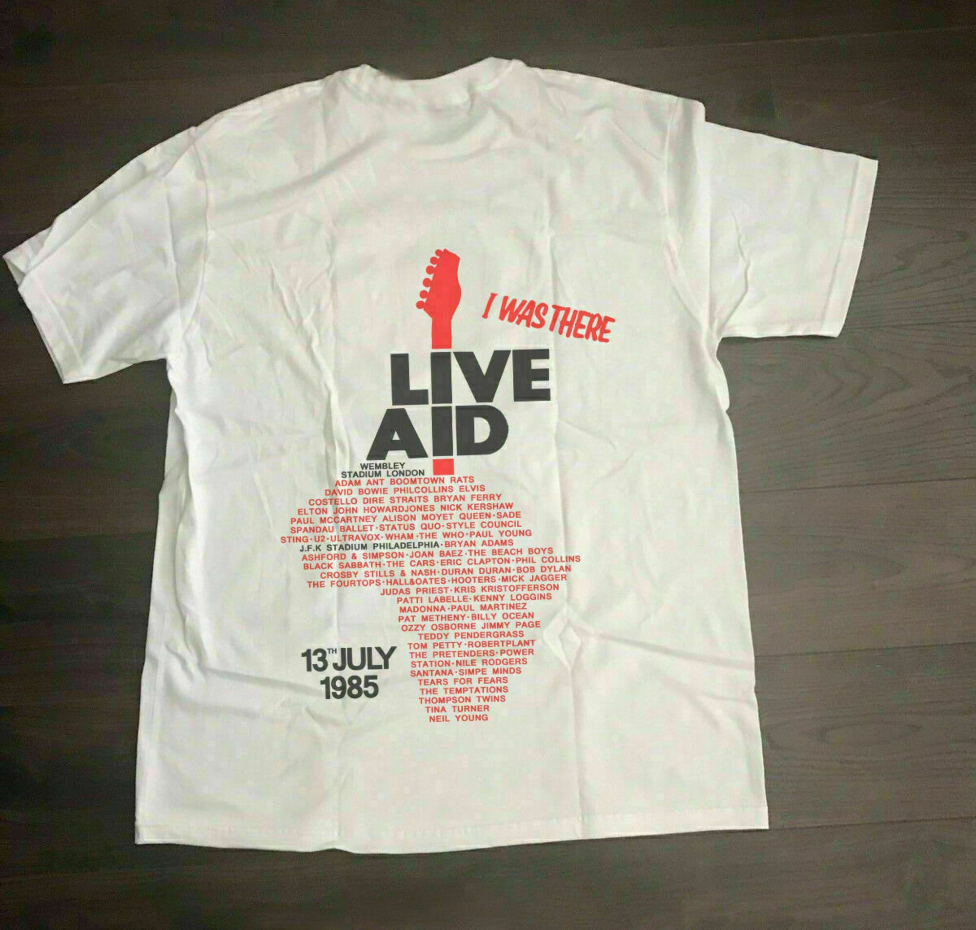 Live Aid The Global Jukebox Gildan T SHIRT Neues Design Live Aid The Global Jukebox Gildan T SHIRT Neues Design