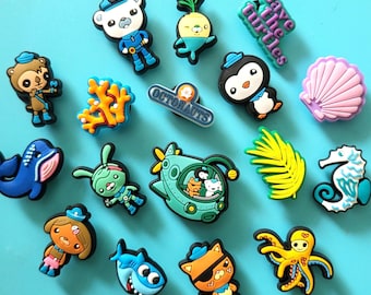 Verzending vooruitbestelling 6 juli Octo-nauts cbeebies schoenbedels meisjes jongens 4+ jaar