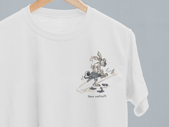 Graphic surf best sale tee