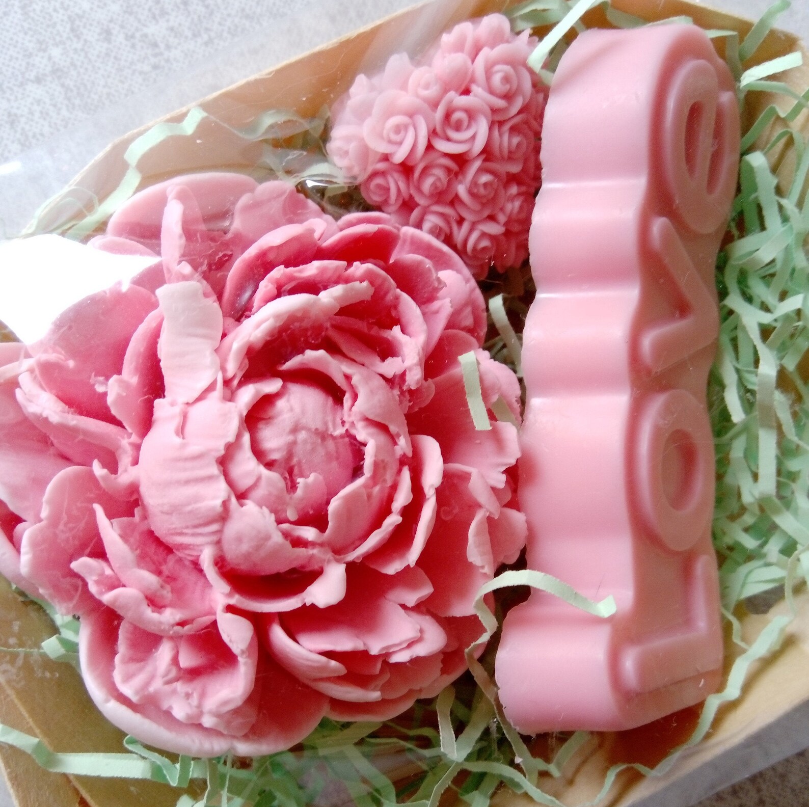 Set Soap Love Peony. Summer Peony. Handmade Soap Set. Soap for Etsy