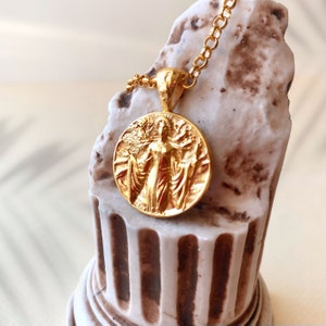 Virgo Zodiac Sign Jewelry, Gold Filled Horoscope Virgo Necklace, Handmade Astrology Pendant, Zodiac Necklace For Birthday Gift, Gift For Her