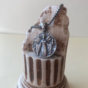 Zodiac Sign Virgo Jewelry, Silver Horoscope Virgo Necklace, Handmade Zodiac Pendant, Astrology Necklace Gift, Gift For Wife, Gift For Her