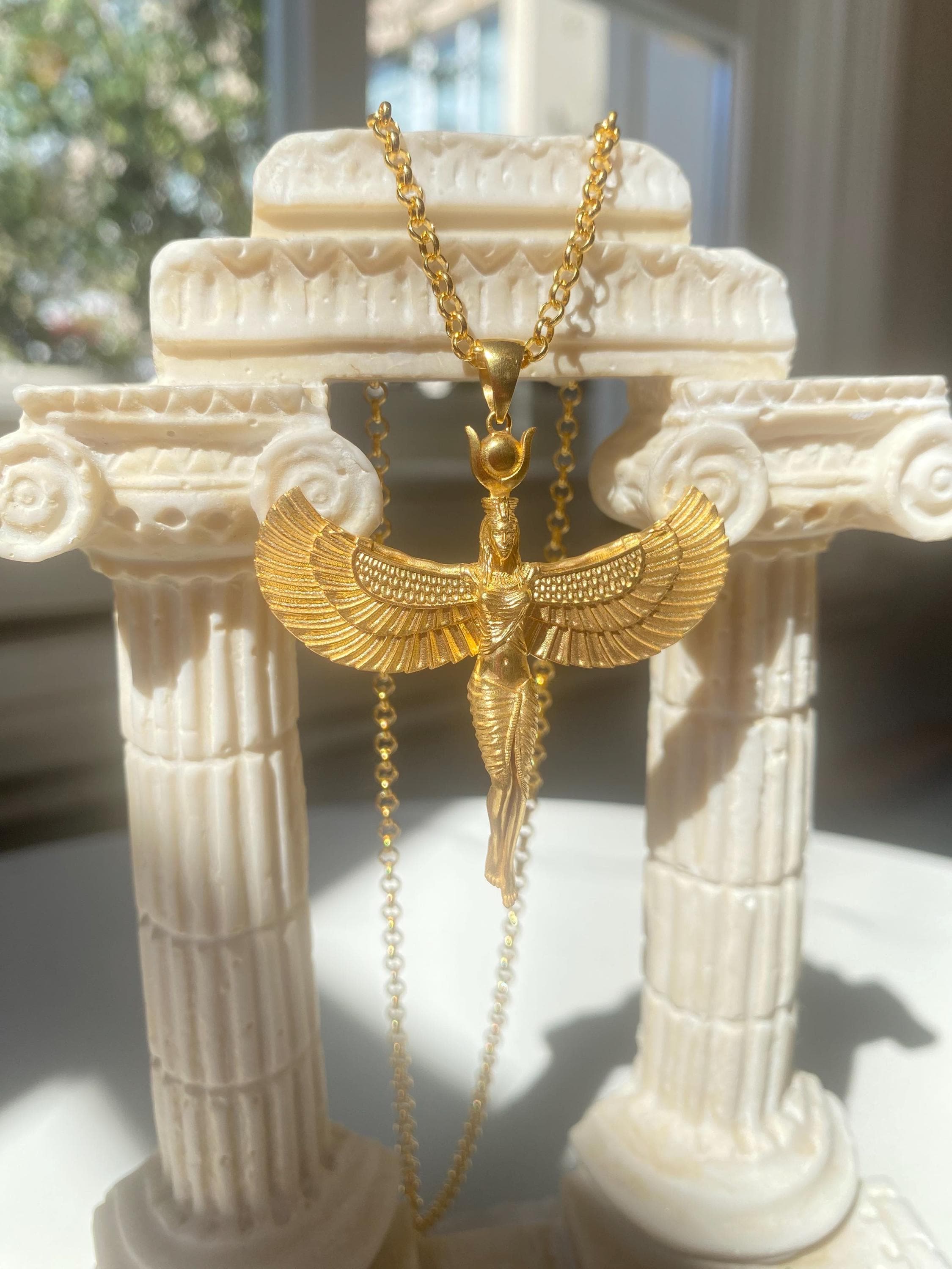 Isis Goddess Jewelry - Etsy