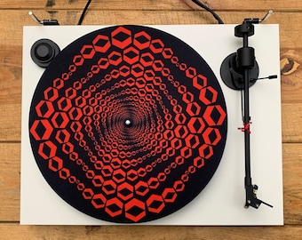 DJ Vinyl Turntable Slipmat // FAN