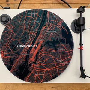 Alfombrilla personalizada de 12" con mapa de tu ciudad