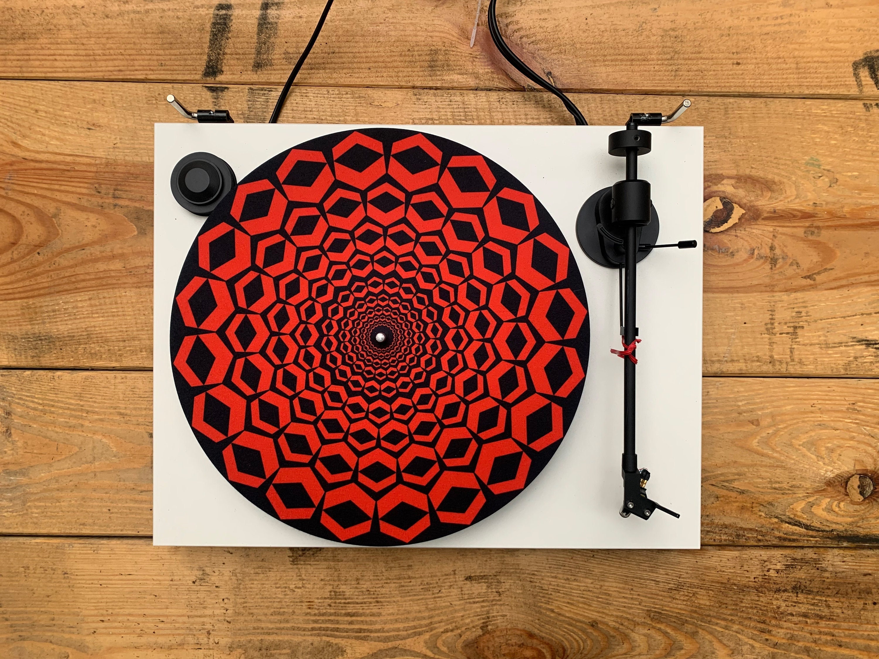 DJ Vinyl Turntable Slipmat // ROMB