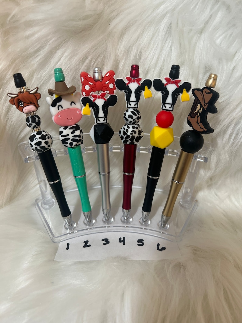 Custom Specialty Focal Bead Pens. Character Beads. Silicone - Etsy
