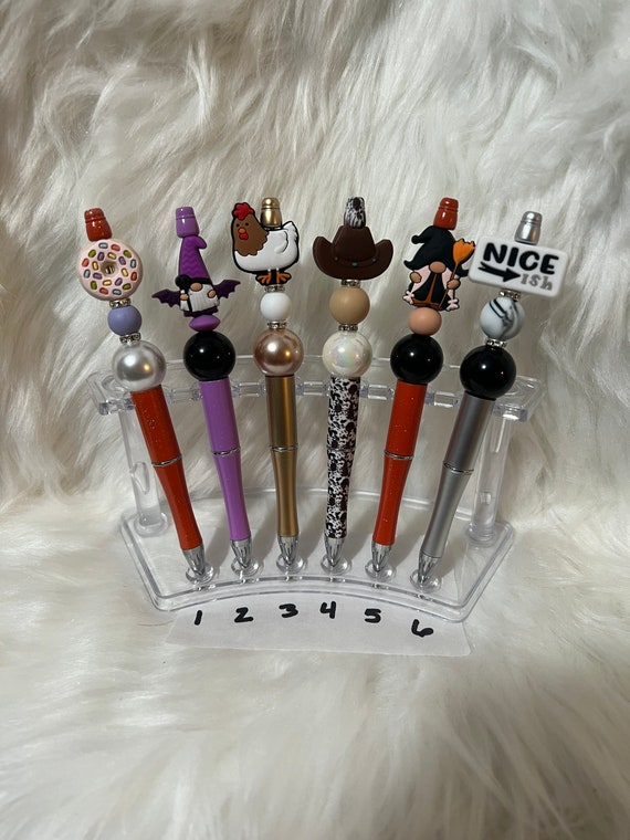 Custom Specialty Focal Bead Pens. Character Beads. Silicone - Etsy