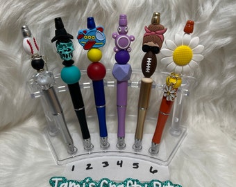 Custom Specialty Focal Bead Pens. Character Beads. Silicone - Etsy